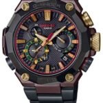 WATERPROOF SPORTS SOLAR POWERED SAPPHIRE CRYSTAL .MENS BROWNBLACK ANALOG MRG-B2000BS-3A)